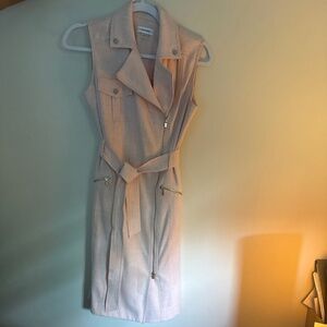Calvin Klein Pale Pink Slipper Dress Size 2
